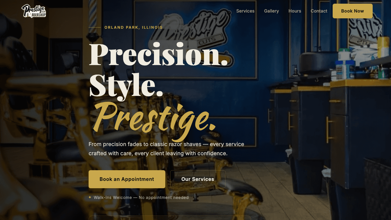 Prestige Cuts Barbershop